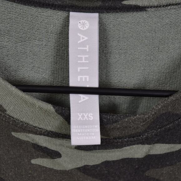 Athleta Studio to Street Camo Sweatshirt, XXS - Picture 5 of 11